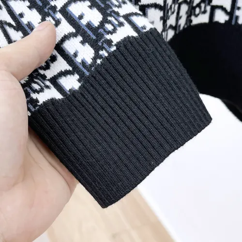 Replica Christian Dior Sweaters Long Sleeved For Men #1419182 $85.00 USD for Wholesale