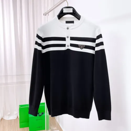 Cheap Prada Sweaters Long Sleeved For Men #1419191, $$85.00 USD On Prada Sweaters