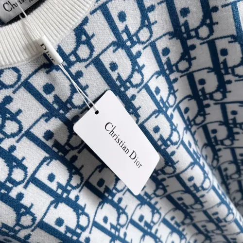 Replica Christian Dior Sweaters Long Sleeved For Men #1419200 $68.00 USD for Wholesale