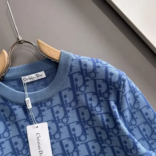 Replica Christian Dior Sweaters Long Sleeved For Men #1419201 $68.00 USD for Wholesale