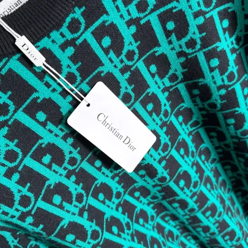 Replica Christian Dior Sweaters Long Sleeved For Men #1419204 $68.00 USD for Wholesale