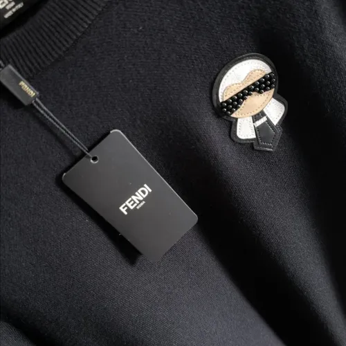 Replica Fendi Sweaters Long Sleeved For Men #1419212 $68.00 USD for Wholesale