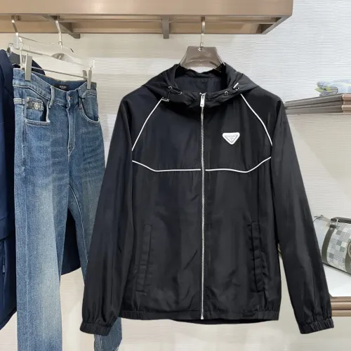 Cheap Prada Jackets Long Sleeved For Men #1419229, $$128.00 USD On Prada Jackets