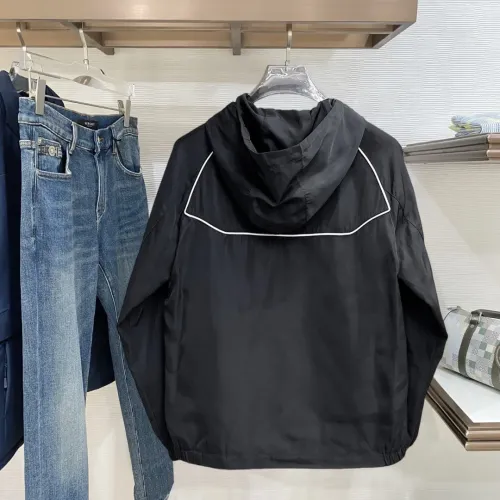 Replica Prada Jackets Long Sleeved For Men #1419229 $128.00 USD for Wholesale