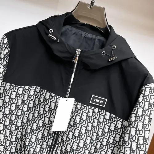 Replica Christian Dior Jackets Long Sleeved For Men #1419230 $128.00 USD for Wholesale