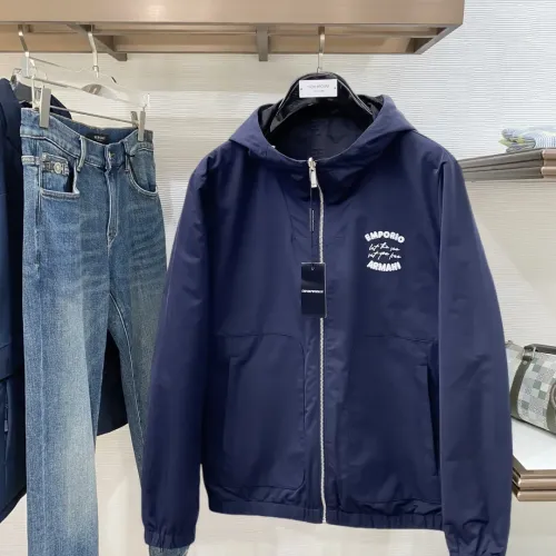 Cheap Armani Jackets Long Sleeved For Men #1419239, $$132.00 USD On Armani Jackets