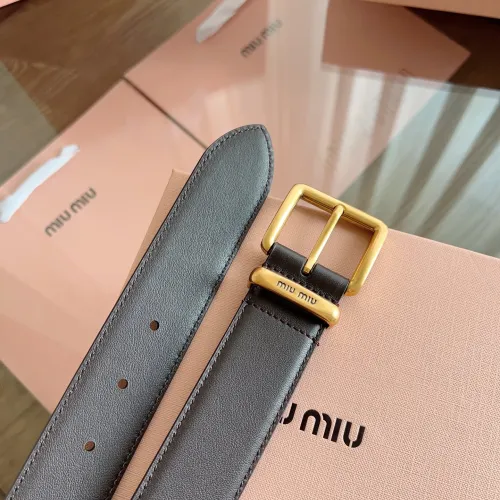 Replica MIU MIU AAA Quality Belts In 3.5cm For Unisex #1419243 $56.00 USD for Wholesale