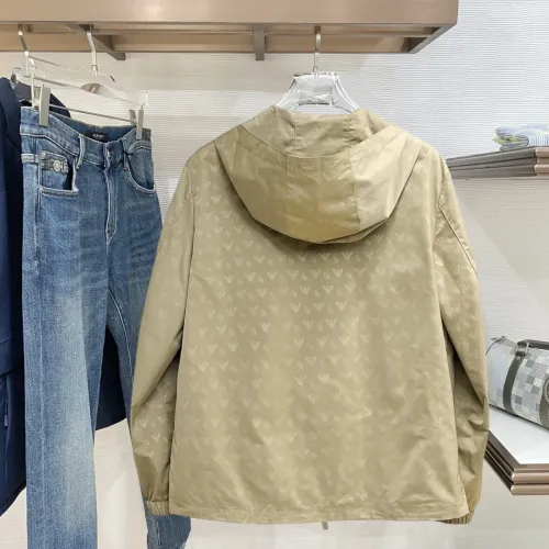 Replica Armani Jackets Long Sleeved For Men #1419247 $132.00 USD for Wholesale