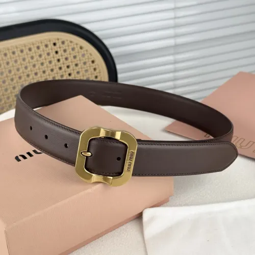 Cheap MIU MIU AAA Quality Belts In 3.5cm For Unisex #1419252, $$56.00 USD On MIU MIU AAA Quality Belts