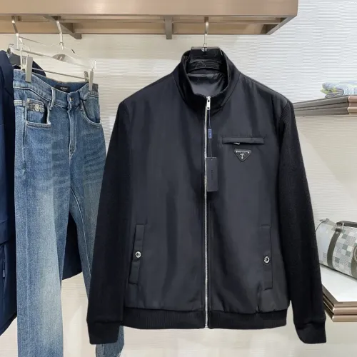 Cheap Prada Jackets Long Sleeved For Men #1419253, $$132.00 USD On Prada Jackets