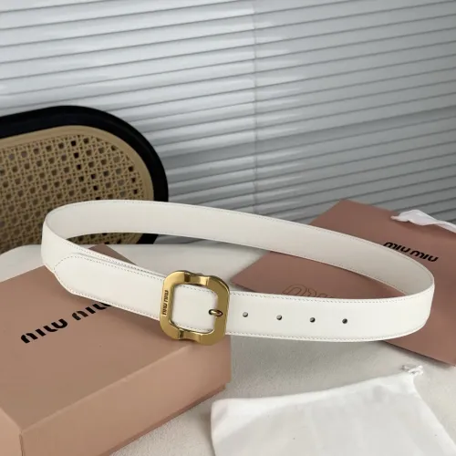 Cheap MIU MIU AAA Quality Belts In 3.5cm For Unisex #1419254, $$56.00 USD On MIU MIU AAA Quality Belts