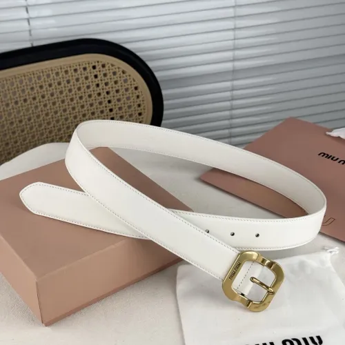 Replica MIU MIU AAA Quality Belts In 3.5cm For Unisex #1419254 $56.00 USD for Wholesale