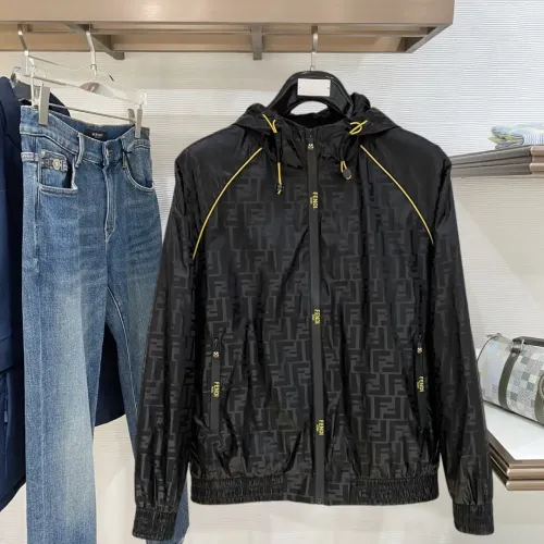 Cheap Fendi Jackets Long Sleeved For Men #1419258, $$132.00 USD On Fendi Jackets