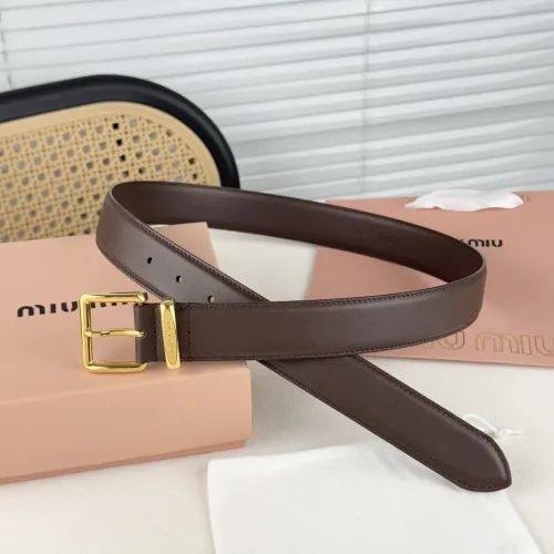 Cheap MIU MIU AAA Quality Belts In 3.5cm For Unisex #1419269, $$56.00 USD On MIU MIU AAA Quality Belts