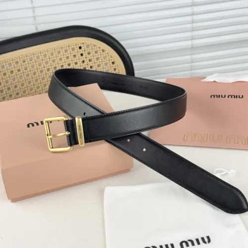 Cheap MIU MIU AAA Quality Belts In 3.5cm For Unisex #1419271, $$56.00 USD On MIU MIU AAA Quality Belts