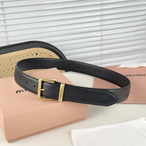 Replica MIU MIU AAA Quality Belts In 3.5cm For Unisex #1419271 $56.00 USD for Wholesale