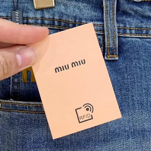 Replica MIU MIU Jeans For Men #1419298 $85.00 USD for Wholesale