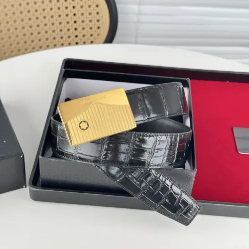 Cheap Montblanc AAA Quality Belts For Men #1419311, $$60.00 USD On Montblanc AAA Belts