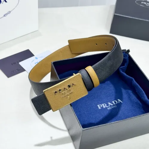 Cheap Prada AAA Quality Belts In 3.5cm For Men #1419424, $$60.00 USD On Prada AAA Quality Belts