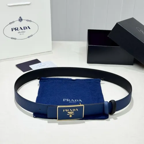 Replica Prada AAA Quality Belts In 3.5cm For Men #1419425 $60.00 USD for Wholesale