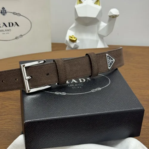 Replica Prada AAA Quality Belts In 3.5cm For Men #1419450 $60.00 USD for Wholesale