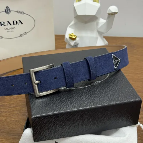 Replica Prada AAA Quality Belts In 3.5cm For Men #1419464 $60.00 USD for Wholesale