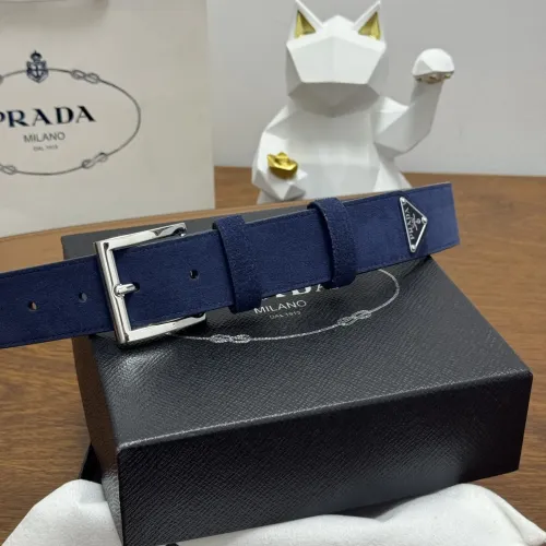 Replica Prada AAA Quality Belts In 3.5cm For Men #1419466 $60.00 USD for Wholesale