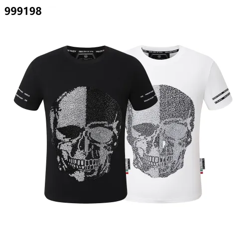 Replica Philipp Plein PP Oversize T-Shirts Short Sleeved For Men #1419477 $29.00 USD for Wholesale