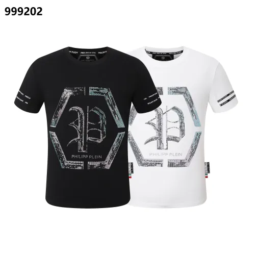 Replica Philipp Plein PP Oversize T-Shirts Short Sleeved For Men #1419485 $29.00 USD for Wholesale