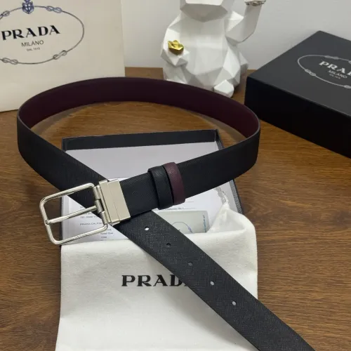 Cheap Prada AAA Quality Belts In 3.5cm For Men #1419504, $$60.00 USD On Prada AAA Quality Belts