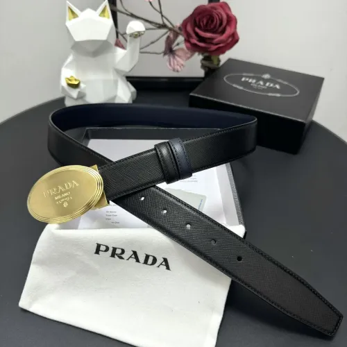 Cheap Prada AAA Quality Belts In 3.5cm For Men #1419513, $$60.00 USD On Prada AAA Quality Belts