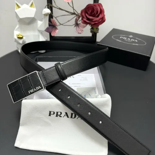 Cheap Prada AAA Quality Belts In 3.5cm For Men #1419521, $$60.00 USD On Prada AAA Quality Belts