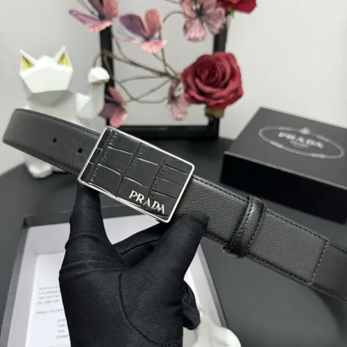 Replica Prada AAA Quality Belts In 3.5cm For Men #1419521 $60.00 USD for Wholesale