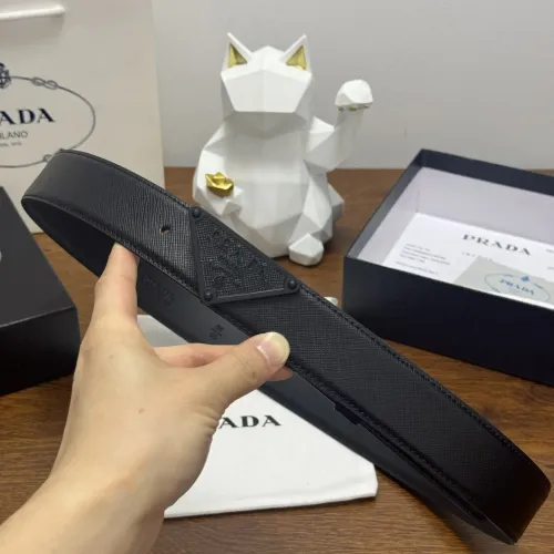 Replica Prada AAA Quality Belts In 3.5cm For Men #1419526 $60.00 USD for Wholesale