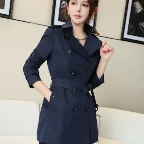 Cheap Burberry Trench Coat Long Sleeved For Women #1419541, $$160.00 USD On Burberry Trench Coat