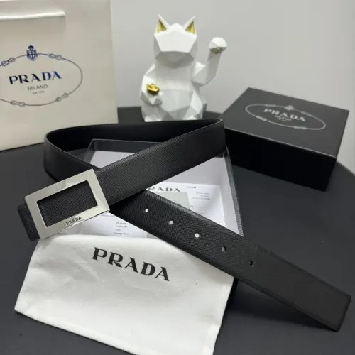 Cheap Prada AAA Quality Belts In 3.5cm For Men #1419551, $$60.00 USD On Prada AAA Quality Belts