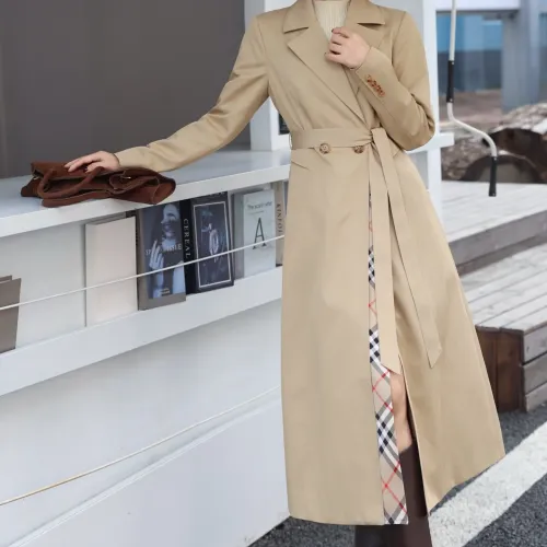 Cheap Burberry Trench Coat Long Sleeved For Women #1419552, $$170.00 USD On Burberry Trench Coat