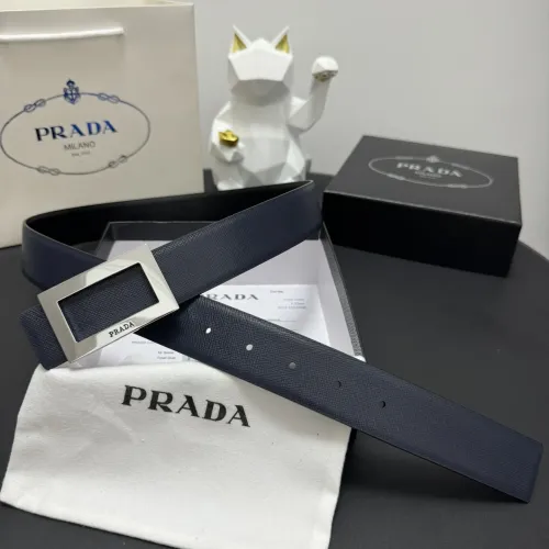 Cheap Prada AAA Quality Belts In 3.5cm For Men #1419554, $$60.00 USD On Prada AAA Quality Belts