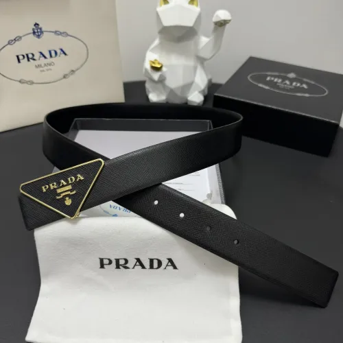 Cheap Prada AAA Quality Belts In 3.5cm For Men #1419558, $$60.00 USD On Prada AAA Quality Belts