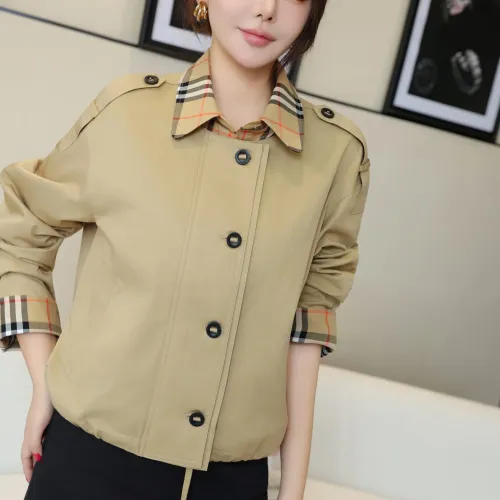 Cheap Burberry Trench Coat Long Sleeved For Women #1419561, $$132.00 USD On Burberry Trench Coat