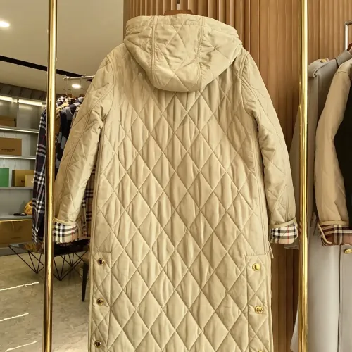 Replica Burberry Coats Long Sleeved For Women #1419597 $160.00 USD for Wholesale