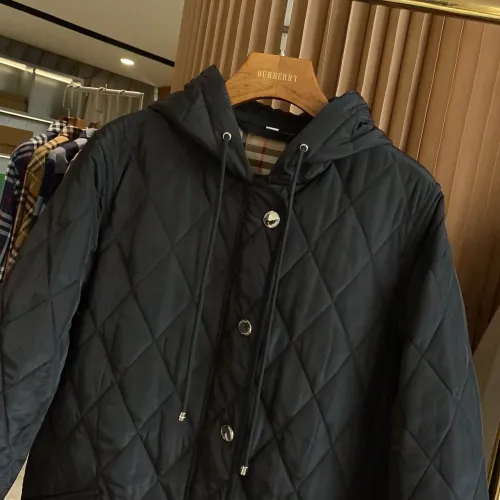 Replica Burberry Coats Long Sleeved For Women #1419598 $160.00 USD for Wholesale