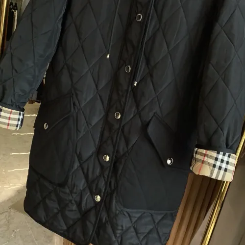 Replica Burberry Coats Long Sleeved For Women #1419598 $160.00 USD for Wholesale