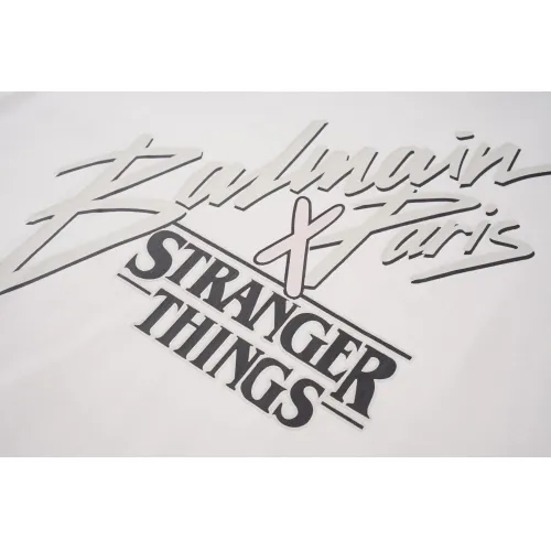 Replica Balmain T-Shirts Short Sleeved For Unisex #1419614 $29.00 USD for Wholesale