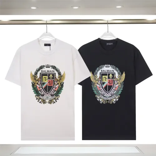 Replica Balmain T-Shirts Short Sleeved For Unisex #1419623 $29.00 USD for Wholesale