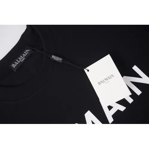 Replica Balmain T-Shirts Short Sleeved For Unisex #1419626 $29.00 USD for Wholesale
