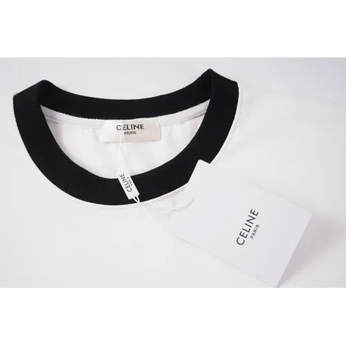 Replica Celine T-Shirts Short Sleeved For Unisex #1419634 $29.00 USD for Wholesale