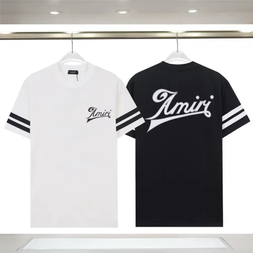 Replica Amiri T-Shirts Short Sleeved For Unisex #1419640 $29.00 USD for Wholesale