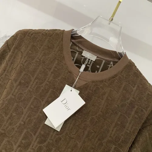 Replica Christian Dior T-Shirts Short Sleeved For Unisex #1419671 $32.00 USD for Wholesale