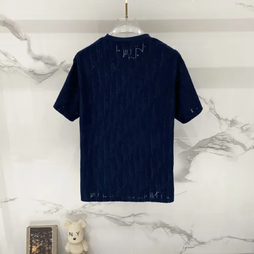 Replica Christian Dior T-Shirts Short Sleeved For Unisex #1419672 $32.00 USD for Wholesale
